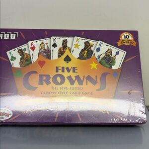 Five Crowns Five-Suited Rummy-Style Card Game
